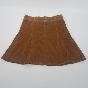 Athleta size 0 Whenever cord mini skirt